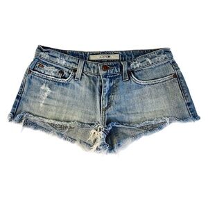 Distressed Denim Joe Shorts